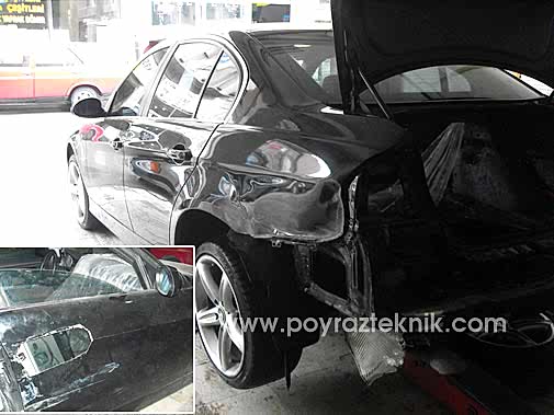 bmw 320 boya dogrultma