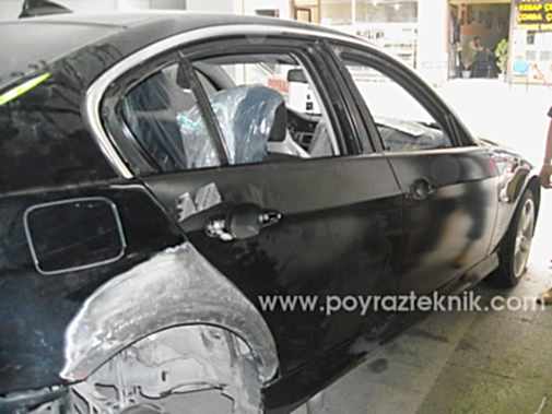 bmw 320 boya ölçüm