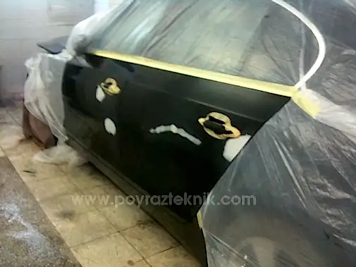 bmw lokal kapı boya