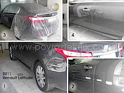 mini onarım ile boyama