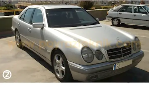mercedes hasarlı kaporta