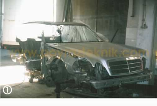 mercedes kaporta onarım