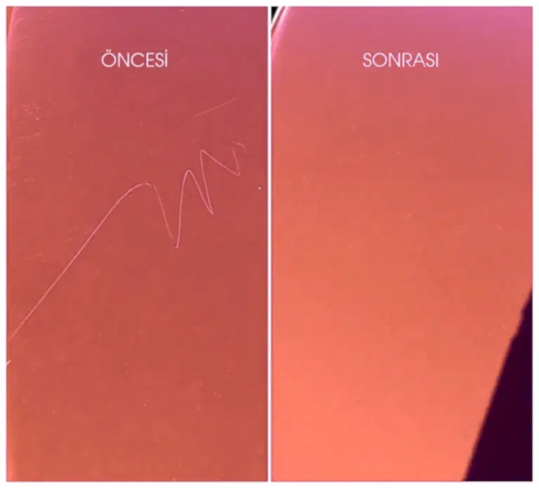 Oto boya çizik onarım