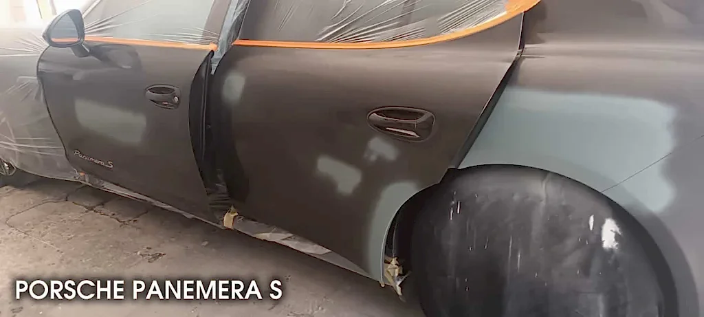 Porsche Panamera S kaporta boya İzmir